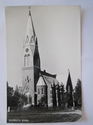 VANHA Postikortti Kauhava 1950-l Alkup.Mallikappale