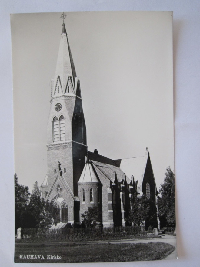 VANHA Postikortti Kauhava 1950-l Alkup.Mallikappale