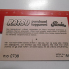K12 Panda Ratsu purukumi # 84 - pikkukuva 2