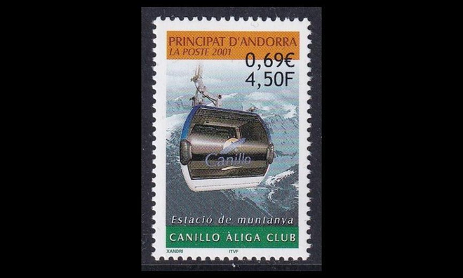 Andorra Fr 562 ** Vuoristoasema (2001)