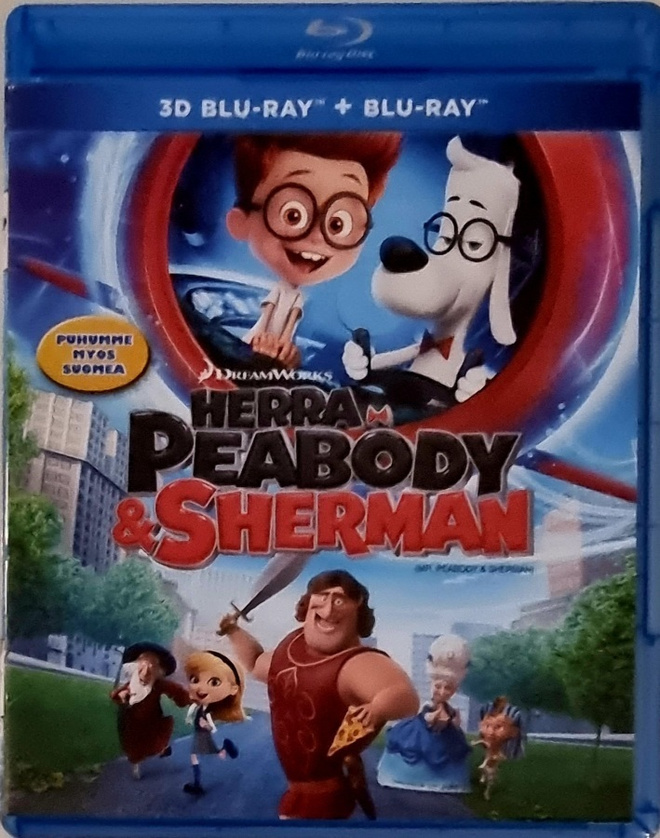 HERRA PEABODY & SHERMAN 3D BLU-RAY + BLU-RAY