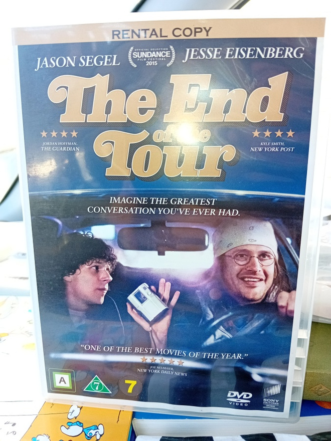 DVD The End of the Tour ( SIS POSTIKULU  )