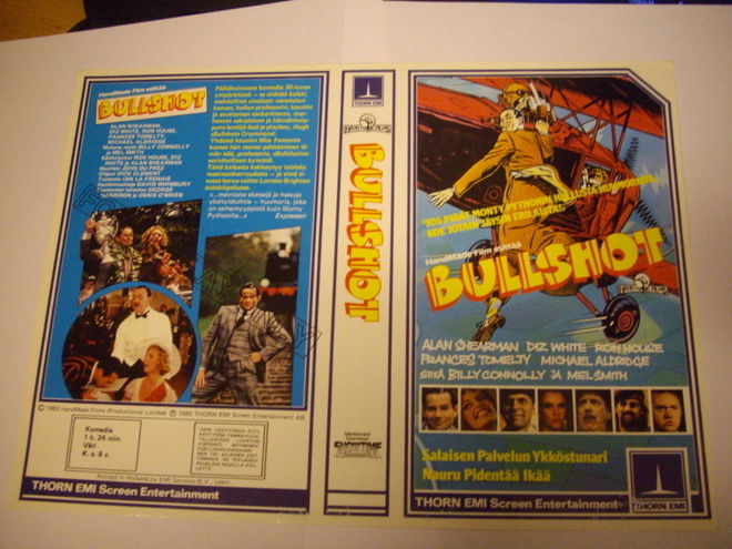 Vhs kansipaperi Fix - BULLSHOT (Sis.postikulut)