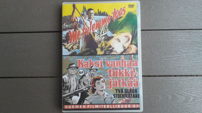 DVD: Me Tulemme Taas (1953) + Kaksi Vanhaa Tukkijätkää (1954