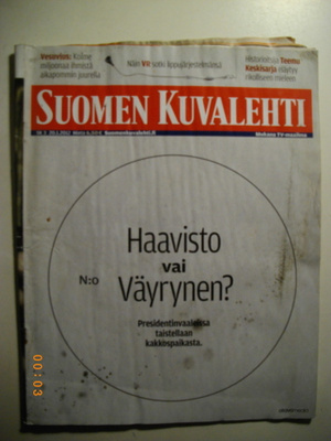 Suomen Kuvalehti Nro 3/2012 (29.12)