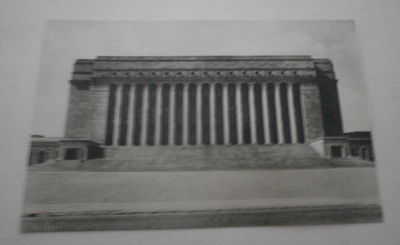 Helsinki, Eduskuntatalo, vanha valokuvapk, p. 1931