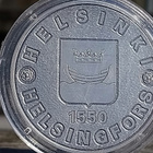Helsinki Helsingfors 1550/ Tuomiokirkko 1830-1852. Hopeaväri - pikkukuva 2