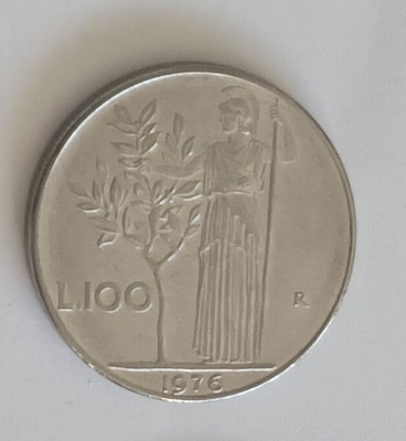 3 kpl Italia 100 liiraa 1976 & 2 x 1978 , 4 kuvaa