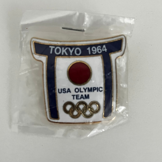 Tokio 1964 - USA olympic team pinssi