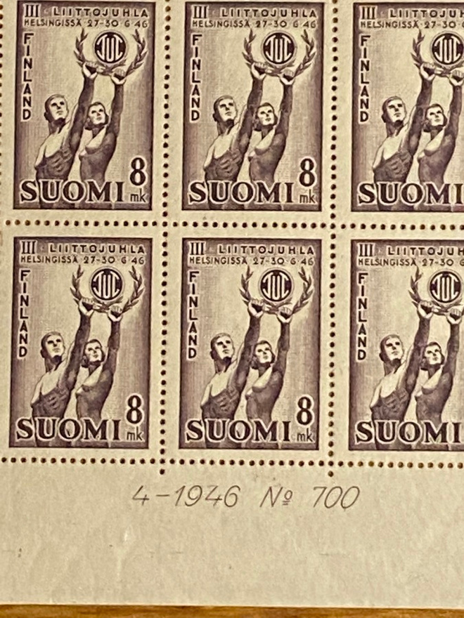 TYÖVÄEN URHEILULIITON JUHLA NUMEROKUUSILO**