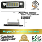 Ford LED rekisterikilven valot — kirkkaan valkoi - pikkukuva 4