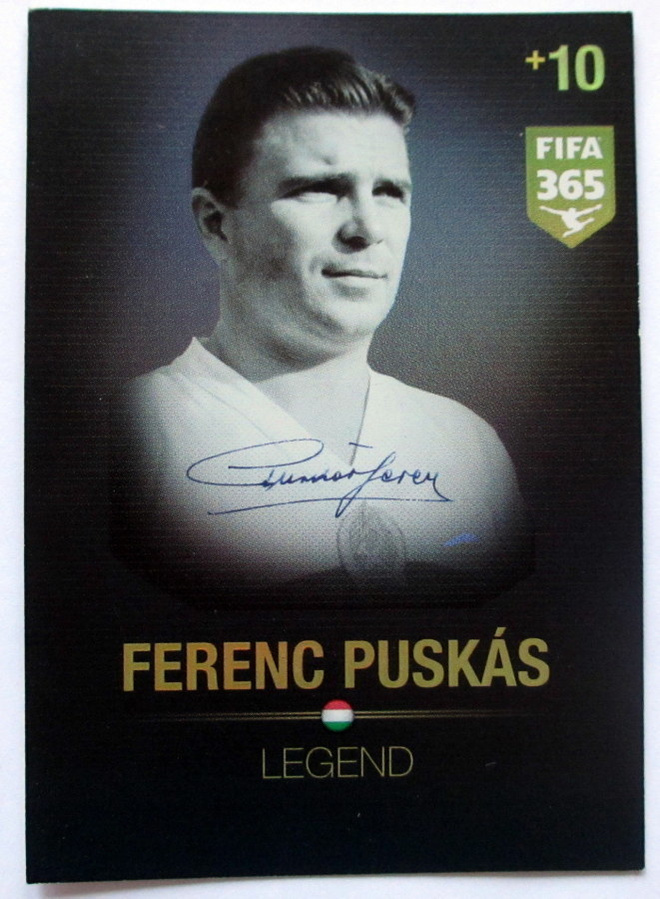 FERENC PUSKAS Legend Adrenalyn XL