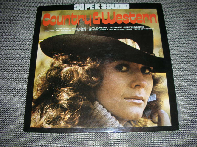 LP vinyyli Super sound country & western