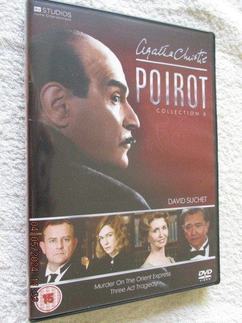 Agatha Christie POIROT (2 x DVD) COLLECTION 8 - DVD1