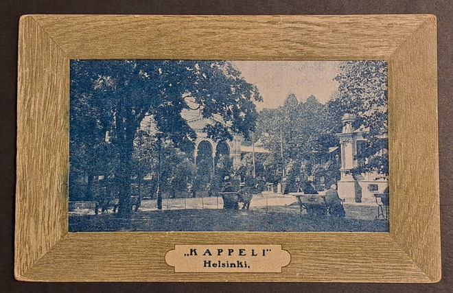 1909 Kappeli postikortti T-lunastusleimalla