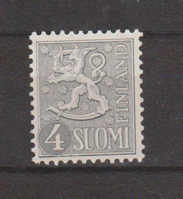 1958 Yleismerkki Leijona 4 mk ** Lape 492