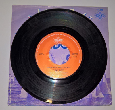 KAZ LUX ROCK AND ROLL WIDOW 141.663 A  7" 45RPM 1980  SABAM