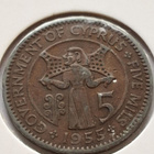 HIENO VANHA RAHA CYPRUS 1955,Kts! - pikkukuva 1
