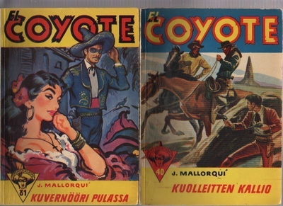 El Coyote, numerot 31 - 40, 10 kpl , K3