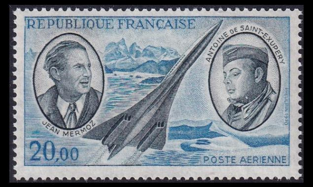 Ranska 1723 ** Lentokone (1970)