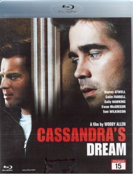 Cassandra’s dream – Woodu Allen elokuva. Etukannessa pieni