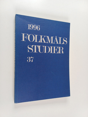 Folkmålsstudier 37/1996