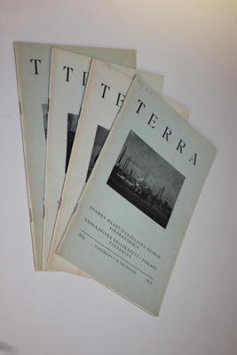 Terra 1956 n:o 1-4 (vol 68) : Suomen maantieteellisen seu...