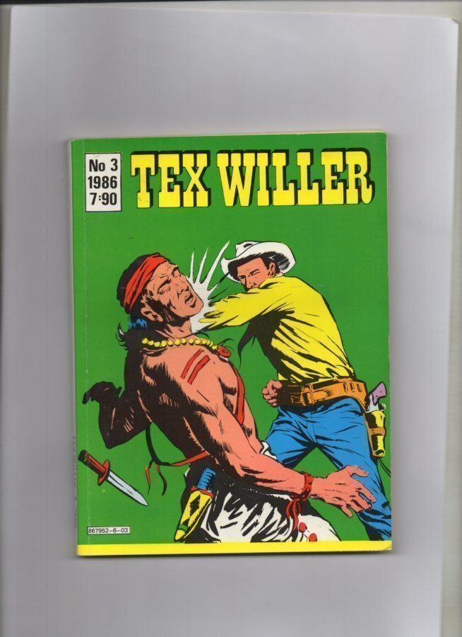 TEX WILLER n:o 3 1986 KULTAINEN KAUPUNKI.