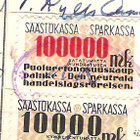 Säästökassa, merkit, 8 kpl. , 1950-lukua. - pikkukuva 2