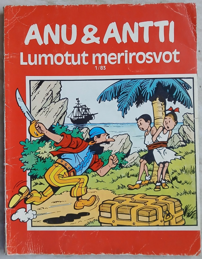 Anu ja Antti Lumotut merirosvot