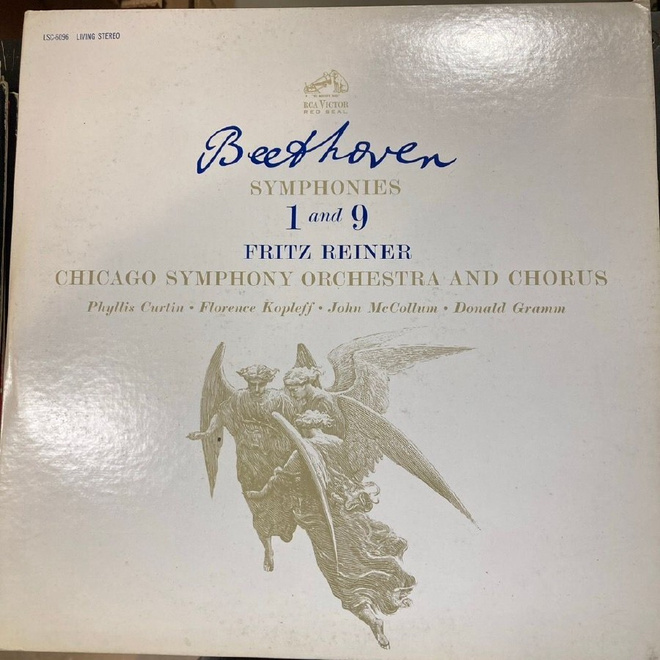 Beethoven - Symphonies 1 And 9 (US/1962) 2LP