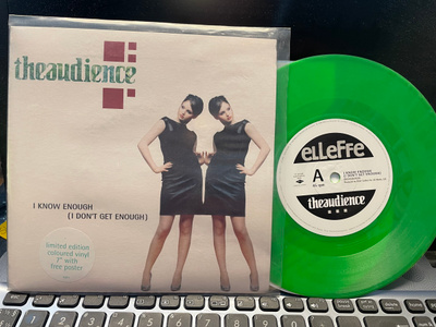 THEAUDIENCE - I Know Enough (I Don’t Get Enough) 7” col sing