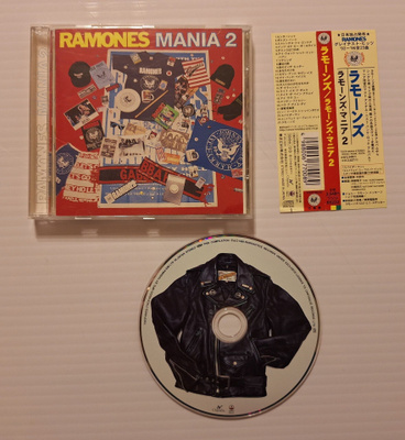 Ramones – Mania 2 Japanilainen CD + OBI