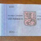 100 markkaa v. 1976 N-tähti, vain 120 000 kpl - pikkukuva 2