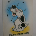 Marja-Leena Ansio: Koira onnittelee iloisena, ei kulk. - pikkukuva 1
