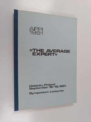 AIPPI 1981 : The Finnish National Group of AIPPI Symposiu...