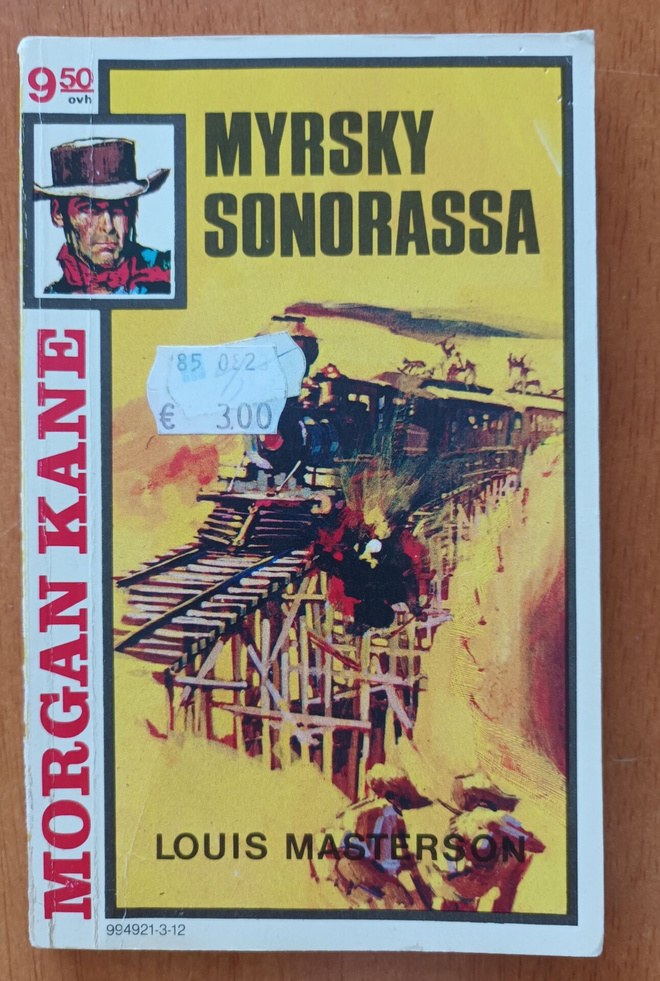 Morgan Kane: Myrsky Sonorassa, Otava 1983, 2.p.