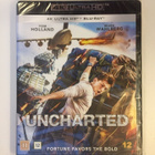 Uncharted (4K Ultra HD + Blu-ray) Tom Holland (2022) UUSI - pikkukuva 1