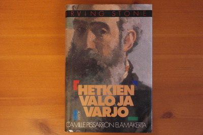 Irving Stone:Hetkien valo ja varjo.1.P.1989.Sid.