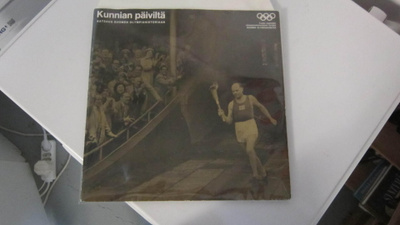 Kunnian Päiviltä LP 1971 Katsaus Suomen Olympiahistoriaan