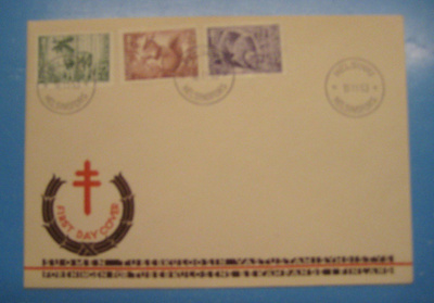 FDC-1953 Tuberkuloosi Lape hinta 22.00e (105)