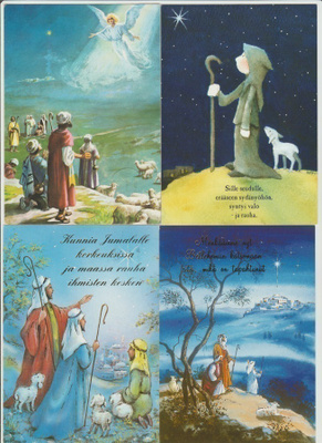 Betlehem , paimenet kedolla no 1 , 4 kpl