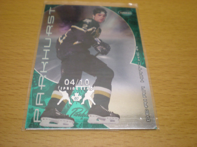 Derian Hatcher 2001-02 Parkhurst # 148 Spring Expo 04/10 Dal