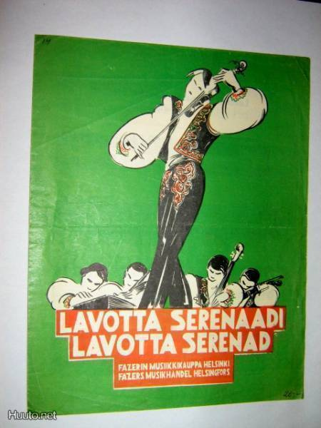 Fazer nuottivihko : Lavotta serenaadi ( Lavotta serenad )