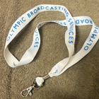 AVAINNAUHA / LANYARD - OBS OLYMPIC BROADCASTING SERVICES - pikkukuva 1