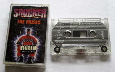 SHOCKER Saraya, Iggy Pop, Megadeth 1989 C-KASETTI