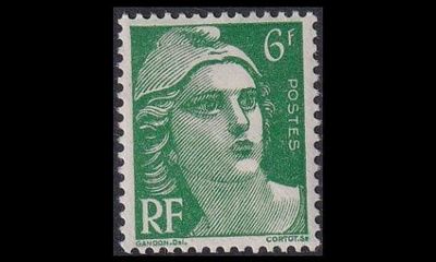 Ranska 902 ** Käyttösarja Marianne 6 Fr (1951)