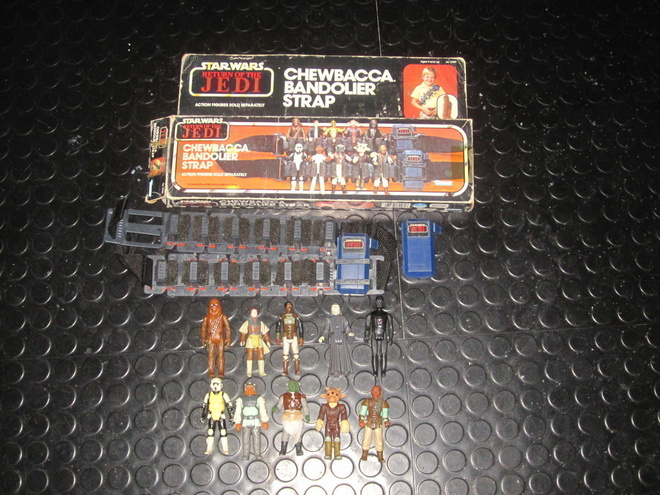 Vintage Star Wars - Chewbacca bandolier strap + 10 ukkoa