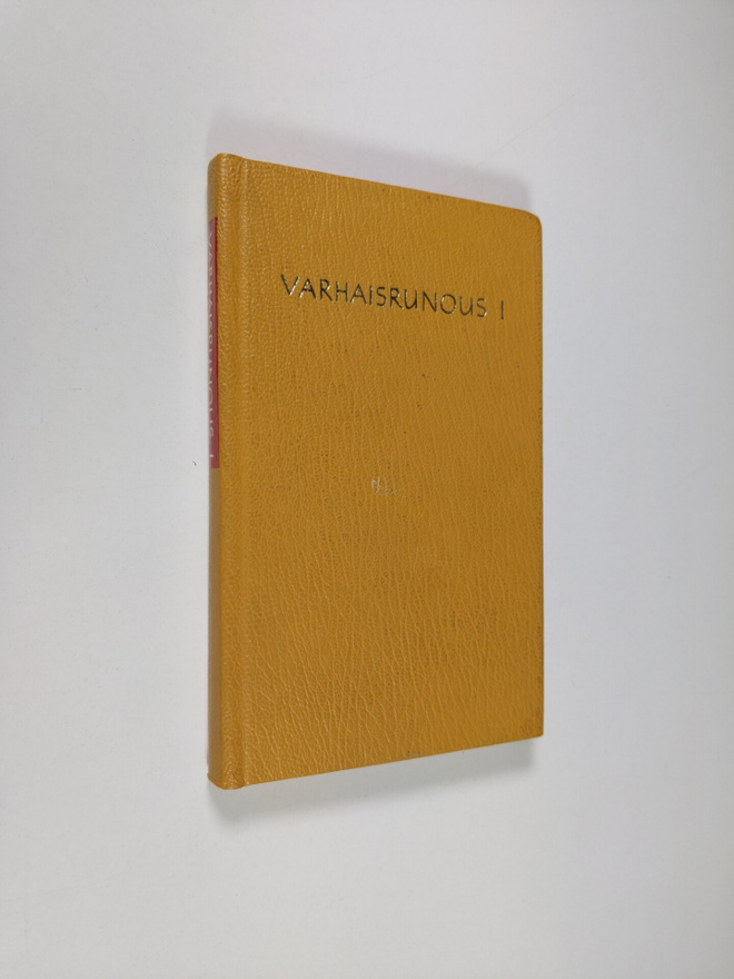 Varhaisrunous 1 : Valikoima suomalaista lyriikkaa 1850-lu...