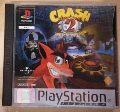 Crash Bandicoot 2: Cortex Strikes Back PlayStation Platinum